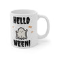 Ghost Halloween Mug: Hello Ween