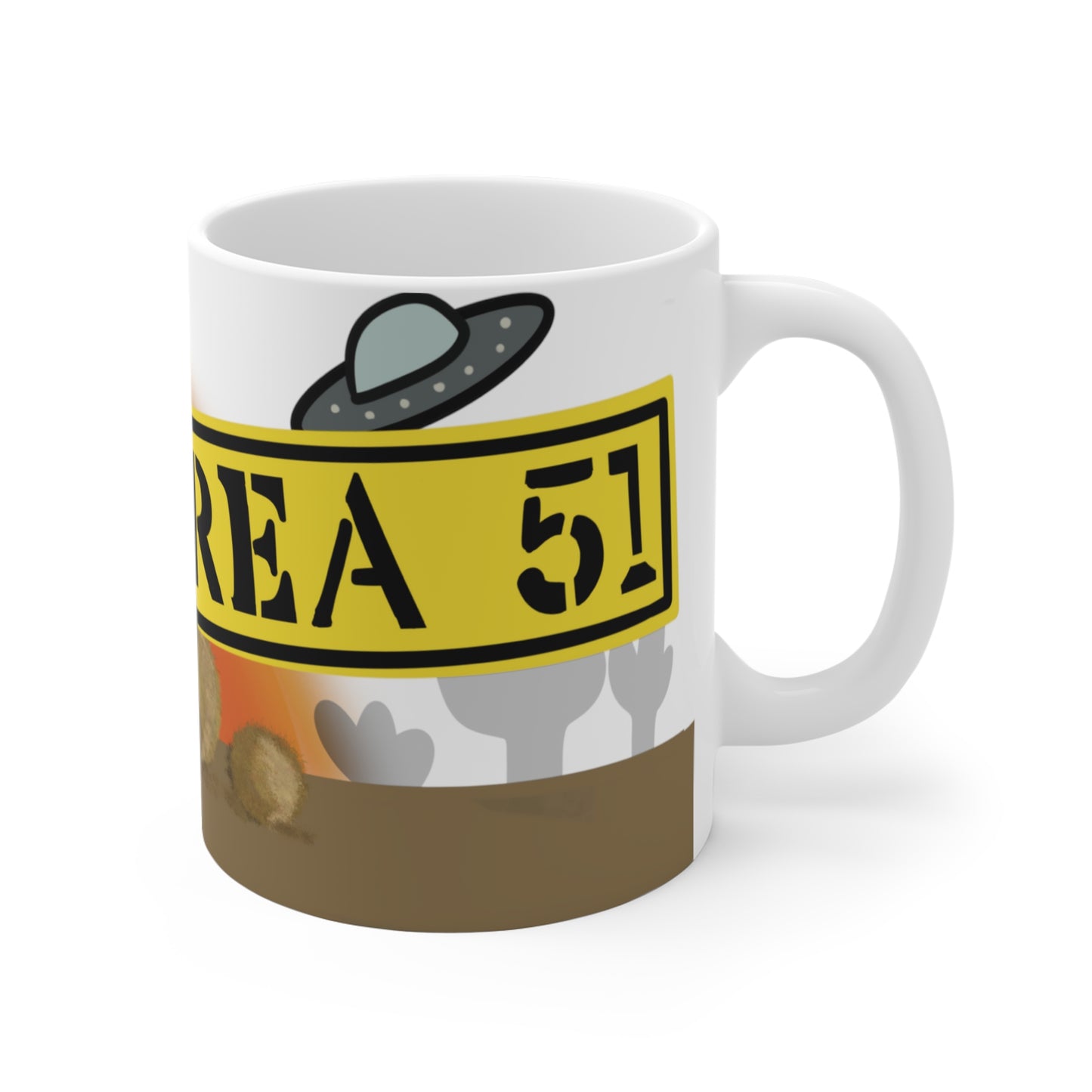 Area 51 Alien Mug