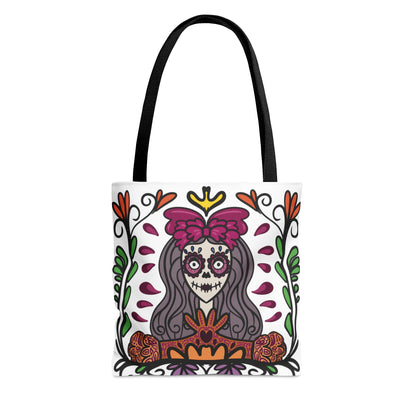 Catrina & Flowers Tote Bag