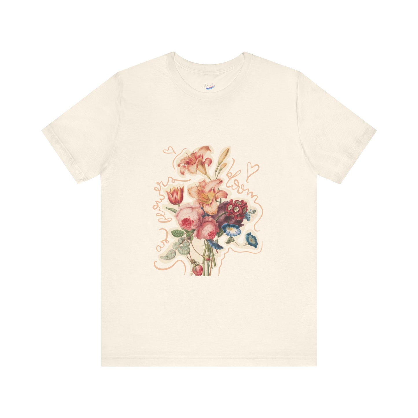 Blossoming Beauty Premium Cotton T-Shirt Artwear