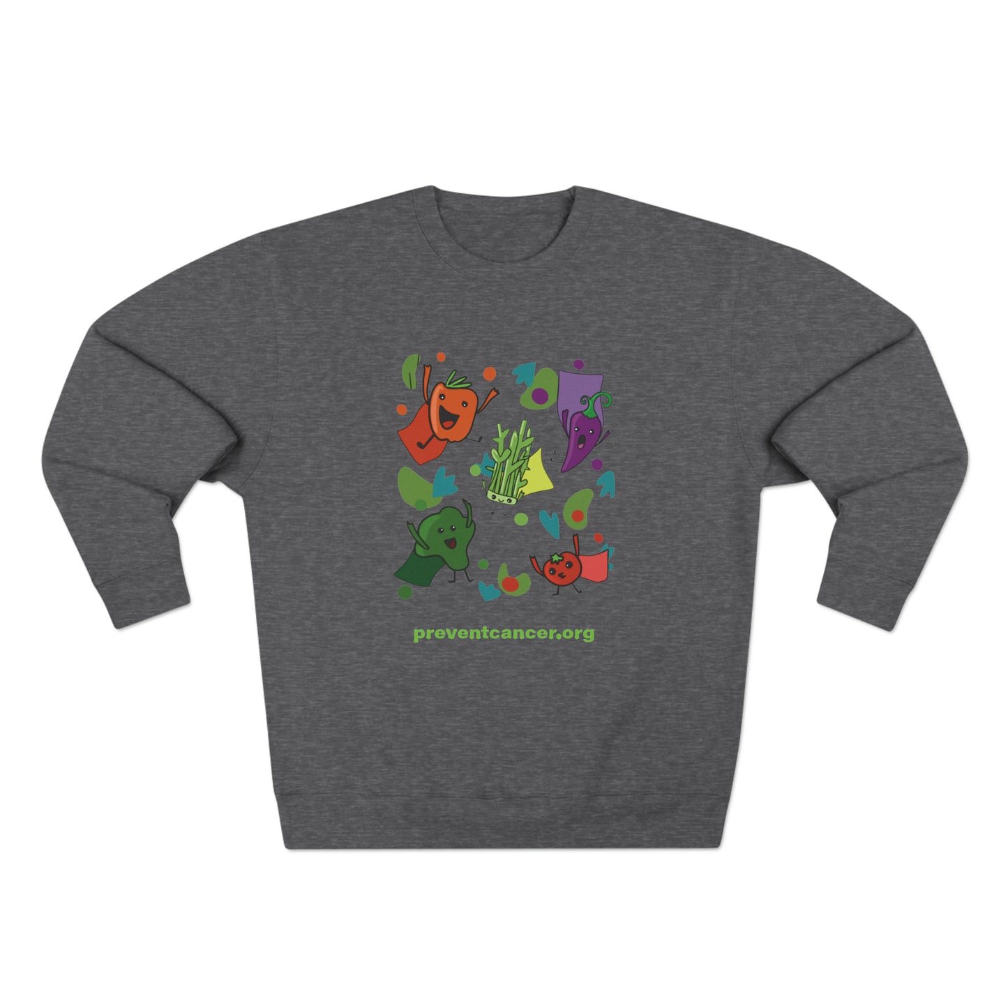 Super Veggies Premium Sweatshirt - Prevent Cancer