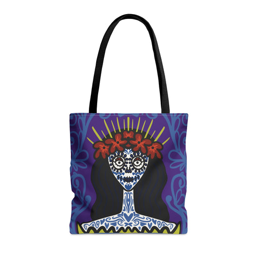 Blue Catrina Queen Tote Bag  Tote Bag