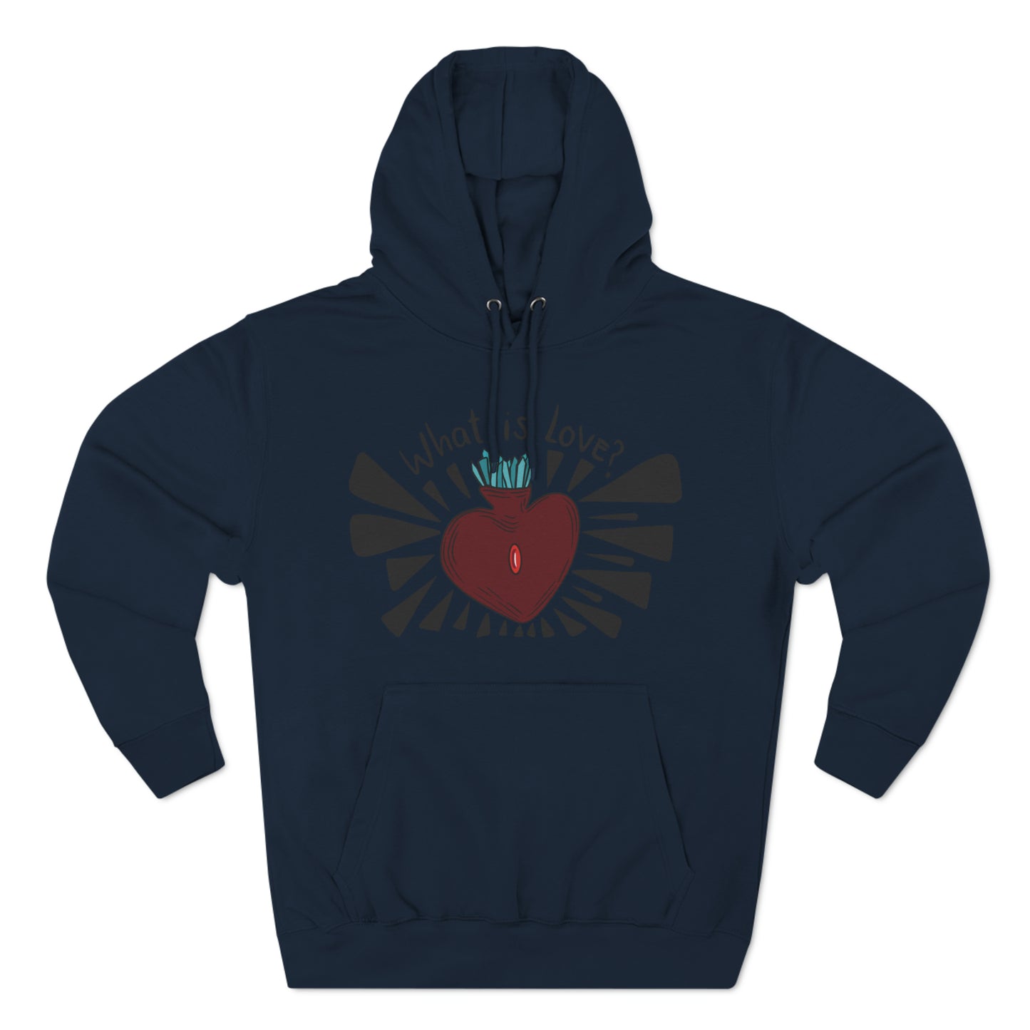 What is Love? Premium Pullover Hoodie