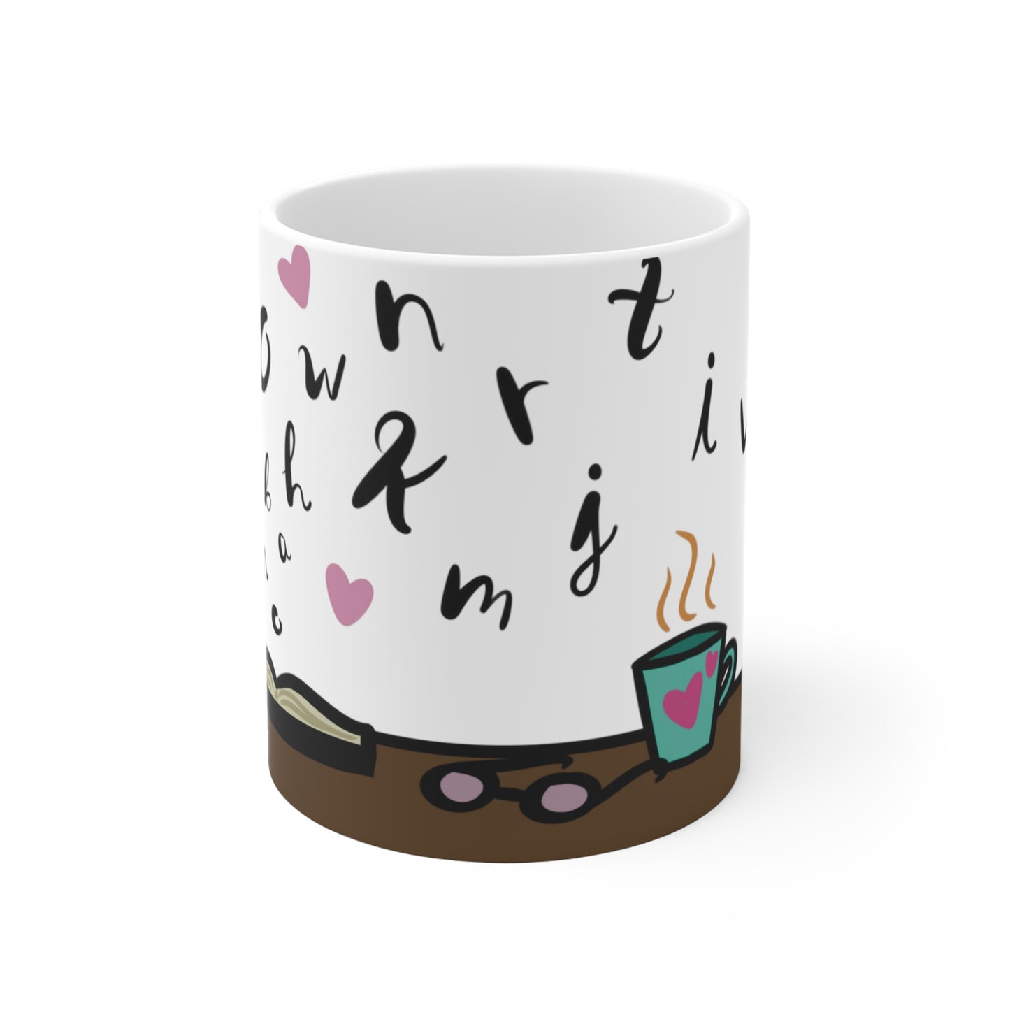 The ABC: Book Lover Mug