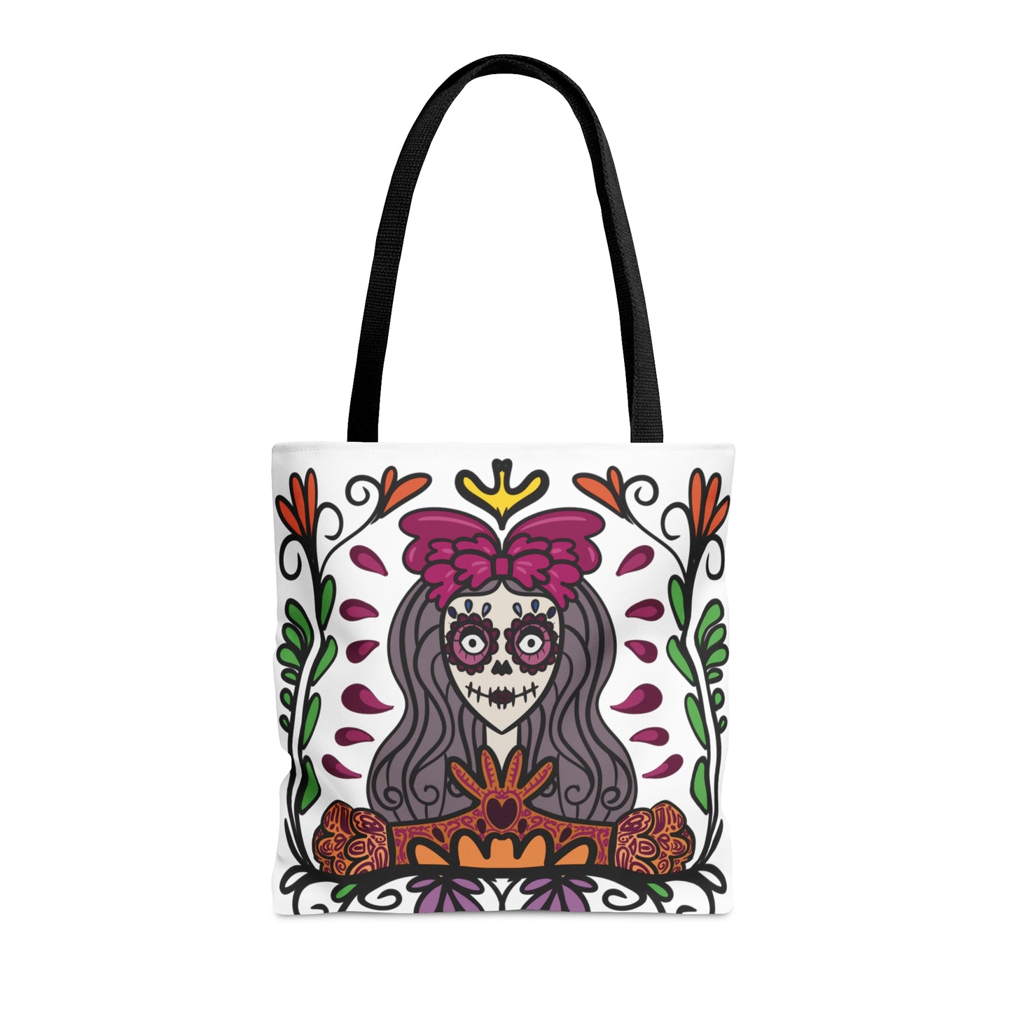 Catrina & Flowers Tote Bag