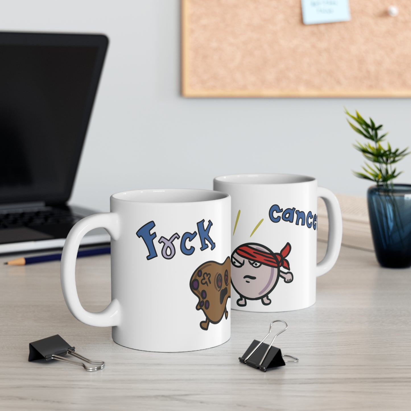 F*ck Cancer Mug: Ninja Spirit