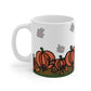 Fall Season Mug: Pumpkin and Leaves