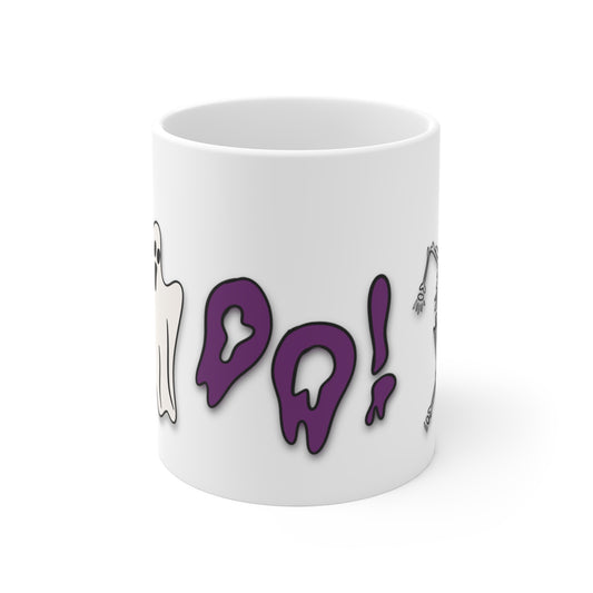 Ghost and Frankenstein Duo Halloween Mug