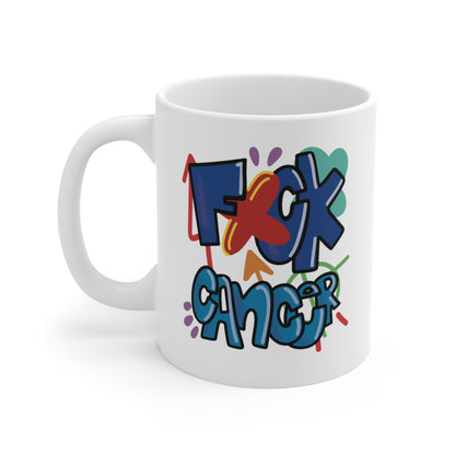 Fxck Cancer Premium Mug TCF