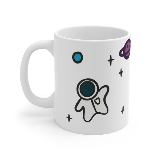 Spaceman Walk Mug