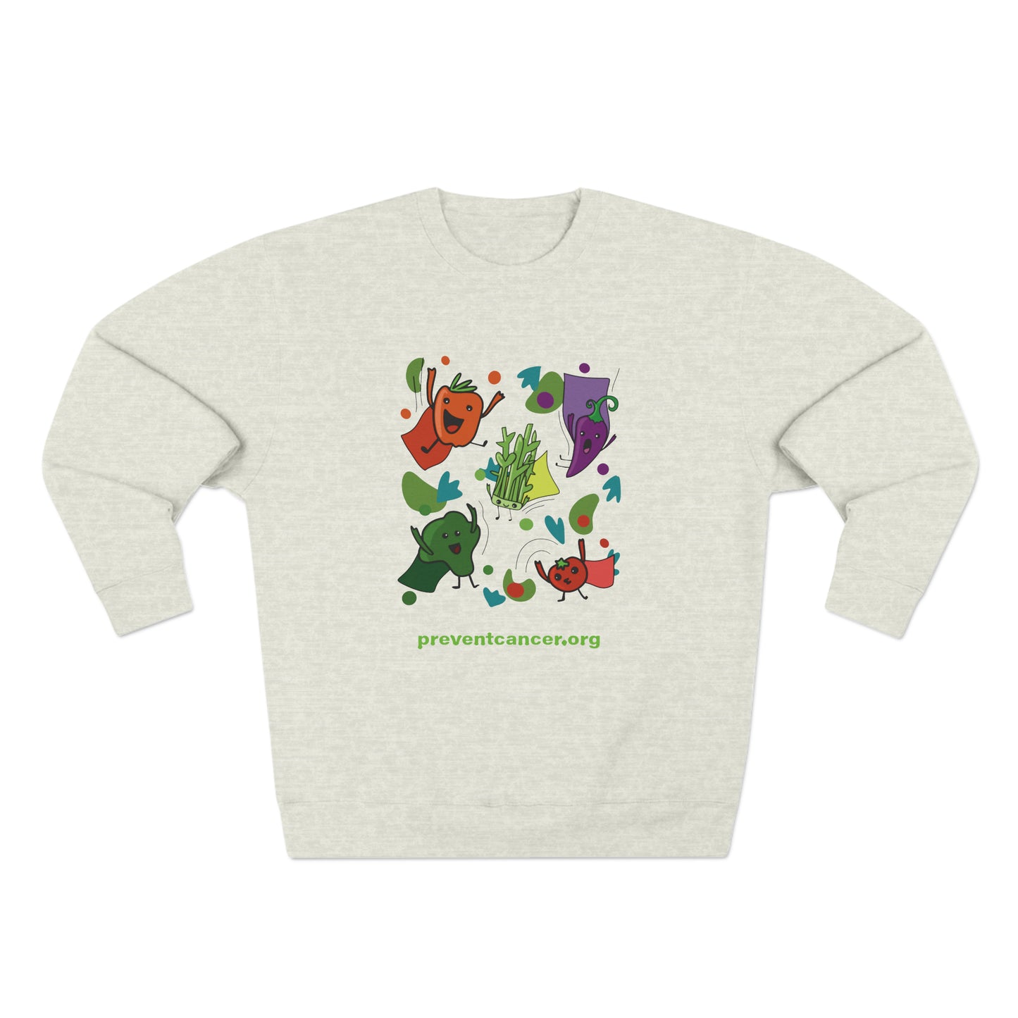 Super Veggies Premium Sweatshirt - Prevent Cancer