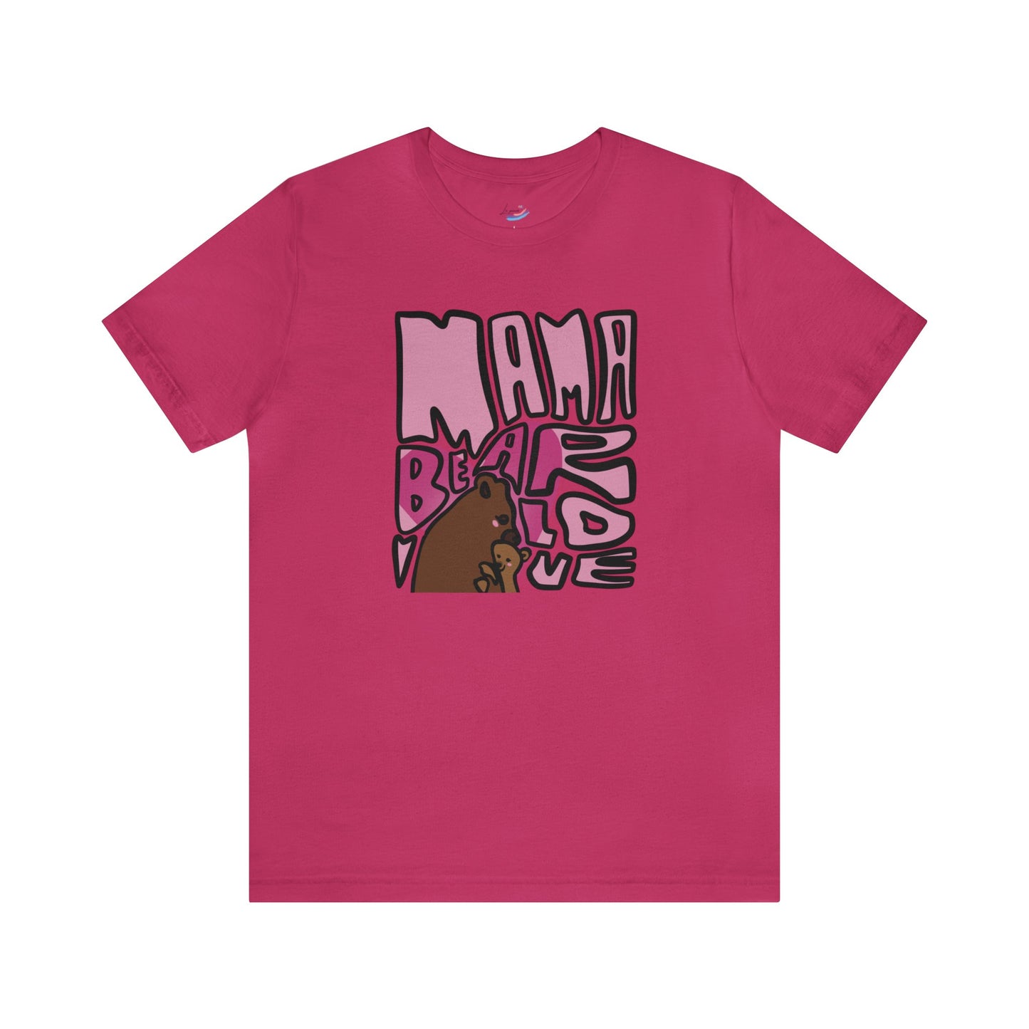 Mama Bear Love Premium Cotton T-Shirt Artwear