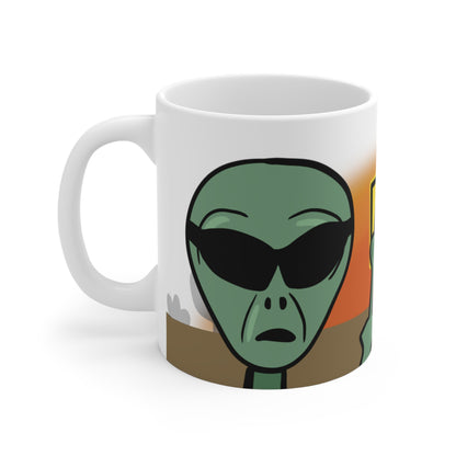 Area 51 Alien Mug