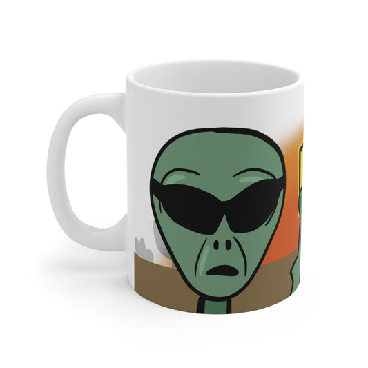 Area 51 Alien Mug