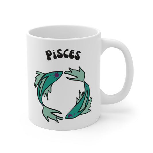 Pisces Zodiac Mug