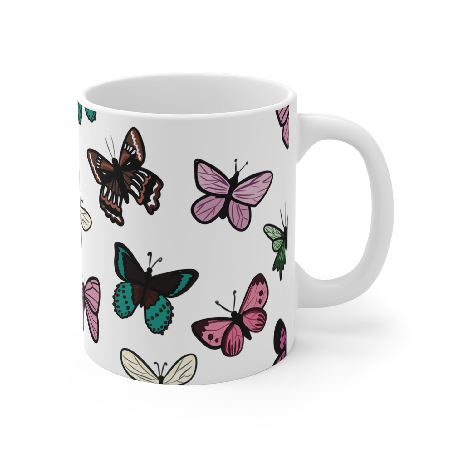 Beautiful Butterflies Mug: A Symphony of Elegance