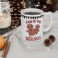 Gingerbread Man Christmas Mug