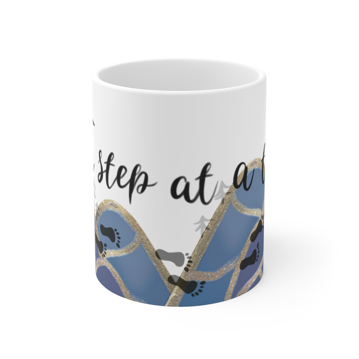 Mountains Landscape Mug: One Step at a Time