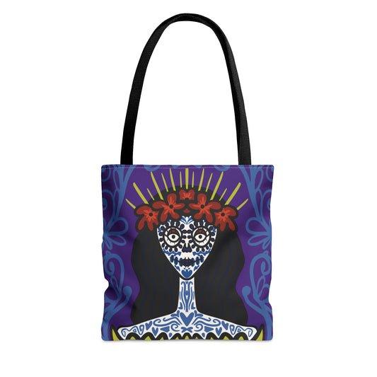 Blue Catrina Queen Tote Bag  Tote Bag