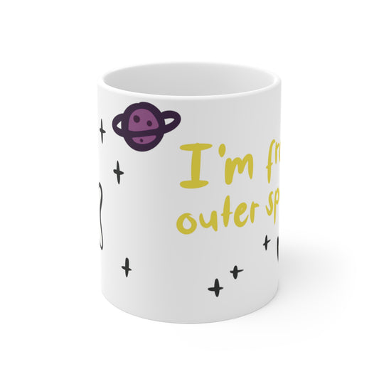 Spaceman Walk Mug